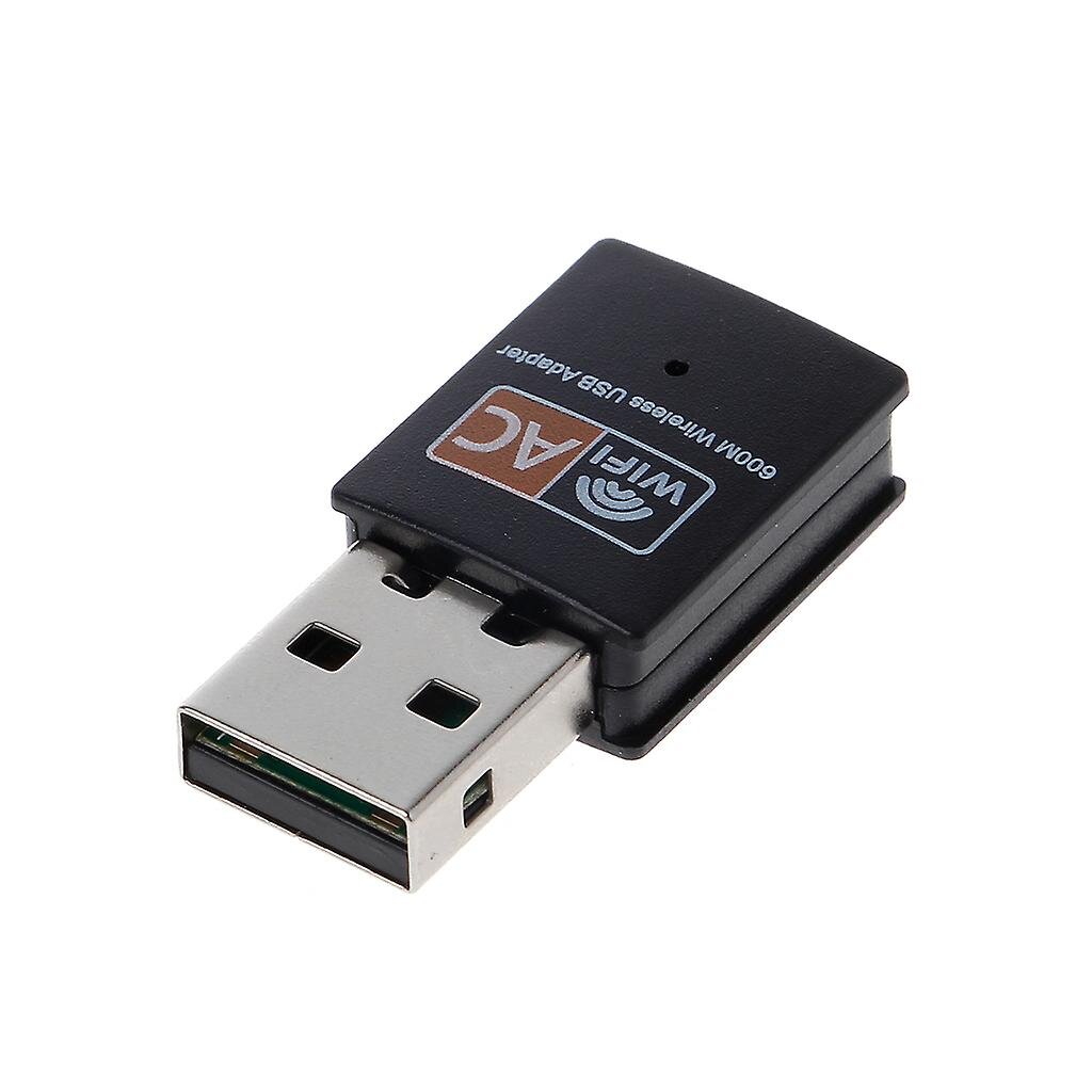 600Mbps USB WiFi προσαρμοστής AC600 2.4GHz 5GHz 5GHz διπλή κεραία WiFi ζωνών 802.11b/n/g/a