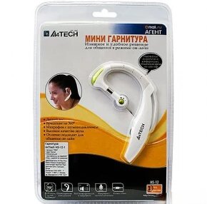 A4 Earphone White Color A4-hs-12