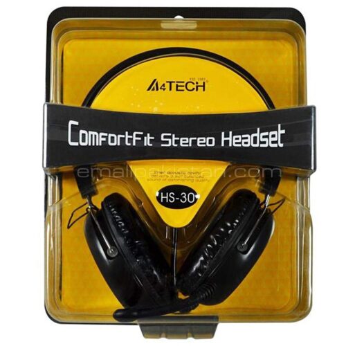 A4Tech Headset Game Black HS-30