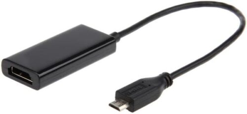 Adaptor Mhl To Hdmi Tv 5 Pin Cablexpert 25Ccm A-Mhl-002