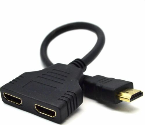 Adaptor Slitter Hdmi M Σε 2hdmi Fem Dt 18182
