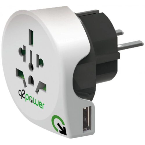 Adaptor Σούκο Σε 2 USB Q2Power Box