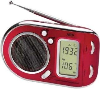 Aeg We 4125 Red Multi Band Radio