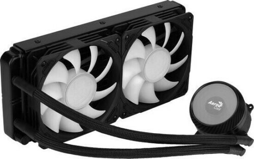 Aerocool Mirage L240 Υδρόψυξη Επεξεργαστή Διπλού Ανεμιστήρα 120mm με RGB Φωτισμό