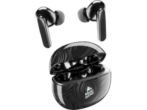 Ακουστικά Earphone Hi-QYAL. Ασημί-Μαύρο SMP-01 MTC