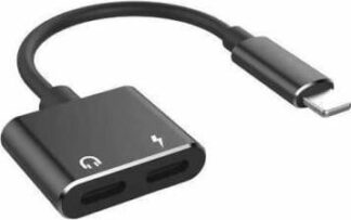 Αντάπτορας Ήχου Andowl Lightning male σε 3.5mm Stereo Θηλυκο