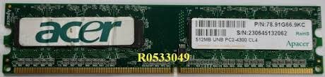 Apacer DDR2-DIMM 512MB / 533MHz / PC4300