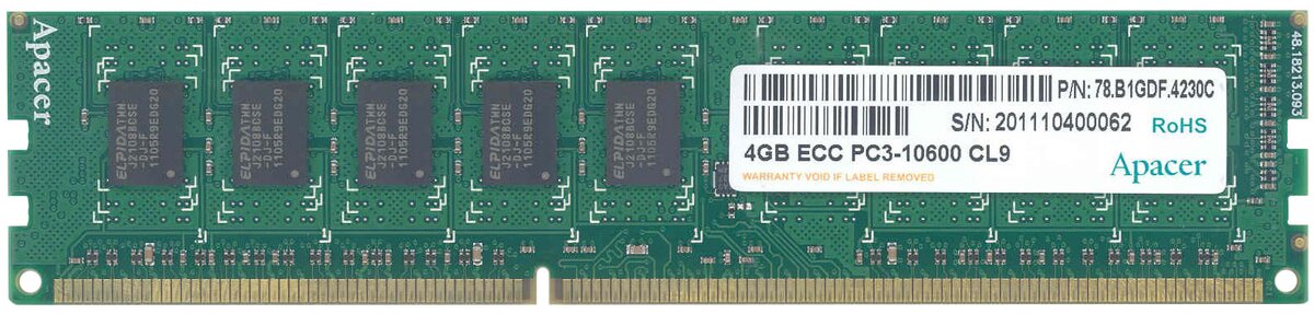 Apacer DDR3-DIMM 4096MB 1333MHz PC10600
