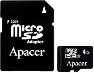 Apacer micro SD card 4GB HC Class 6