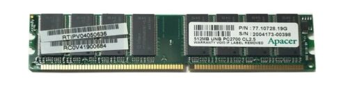 ApacerDDR 512 MB 333MHZ PC2700