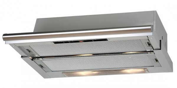Απορροφητήρας Geman με 2 Μοτέρ Συρόμενος 60CM 600M3H