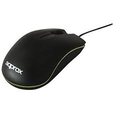 Approx Usb Optical Mouse 800dpi Black