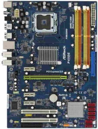 ASRock ATX S775/IP45 4DDR2 PCIE16X 2PCI SATAII