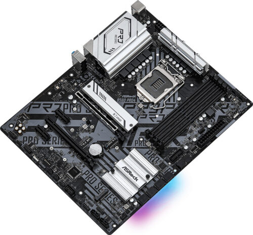 Asrock B560 Pro4 Motherboard ATX με Intel 1200 Socket