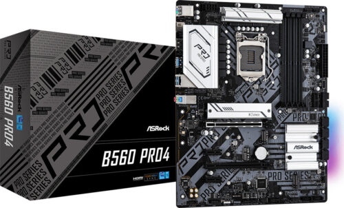 Asrock B560 Pro4 Motherboard ATX με Intel 1200 Socket