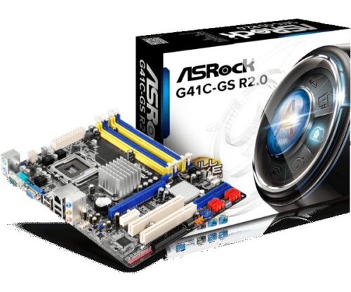 ASRock G41C-S M-Atx S775/Ig41 Vga 2Ddr2+2Ddr3 2Pci Pciex16X Lan S