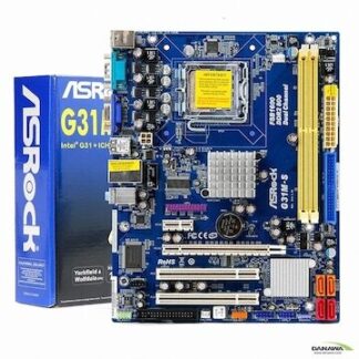 ASRock M-ATX S775/IG31 VGA 2DDR2 2PCI PCE16X LAN SATAII