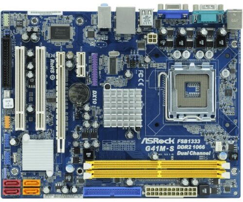 ASRock M-ATX S775/IG41 VGA 2DDR2 2PCI PCIE16X LAN