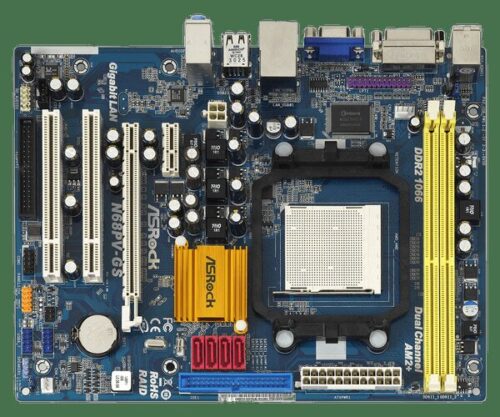 ASRock M-ATX SAM2/NVIDIA 2DDR2/1066 PCI16X VGA GLAN
