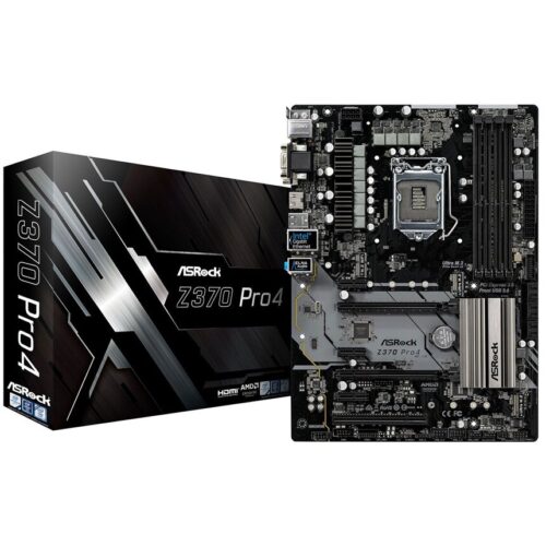 Asrock Mainboard ATX S1151 Z370 4DDR4 2PCIe16X 4PCIe1x