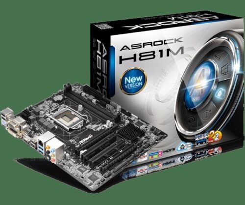 Asrock Matx S1150h81 2ddr3 1pcie16x Gl S3 U3 Scap