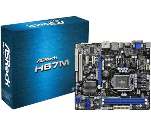 ASRock MATX S1155/H67 2DDR3 1PCI 1PCIE16X GL S3 S2R