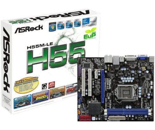 ASRock MATX S1156/H55 2DDR3 / 2PCI /1PCIE16X GL S2 SOLID-CAP D