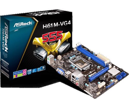 Asrock Motherboard H61vg4 S1155