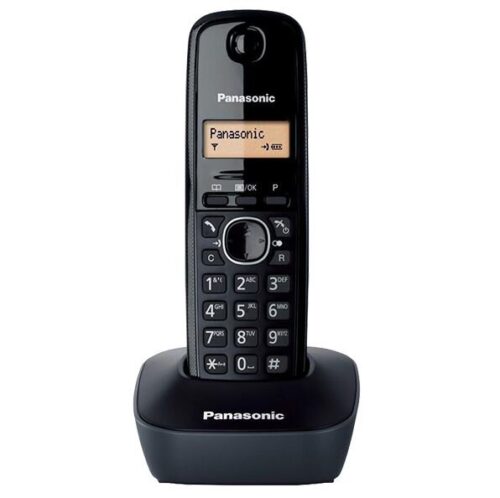 Ασύρματο Τηλέφωνο Panasonic Μαύρο