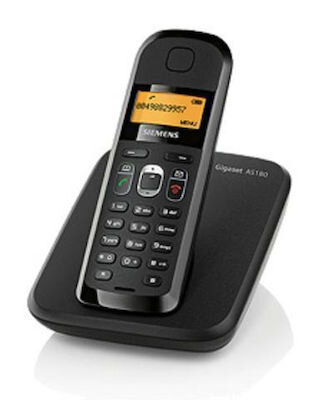 Ασύρματο Τηλέφωνο Siemens Gigaset AS180 Black