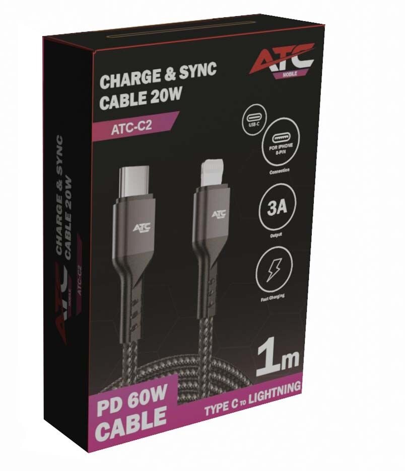 ATC-C2 Charge & Sync Cable Type C/L W20