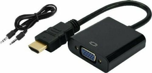ATC Μετατροπέας HDMI Σε VGA + Audio 0.2m