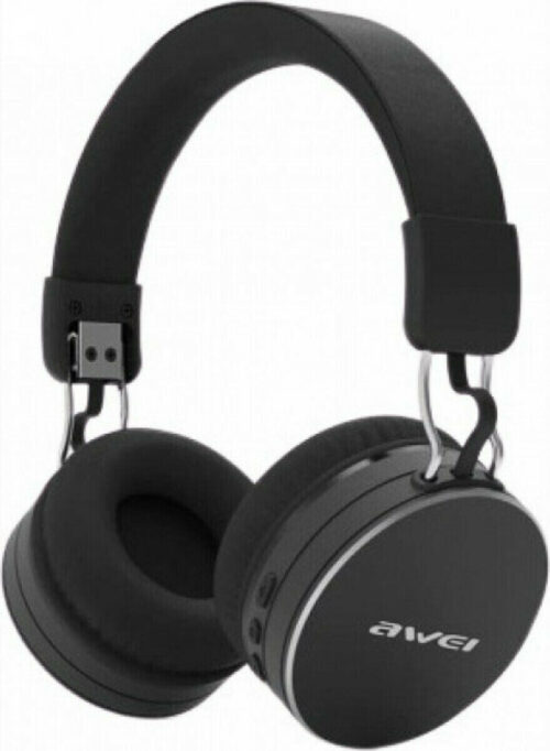 Awei Ασύρματα Ακουστικά Bluetooth Over Ear Μαύρα