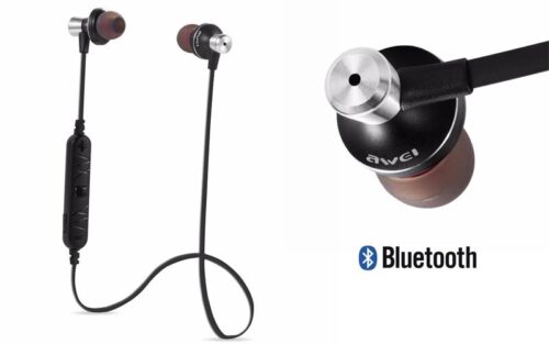 Awei Bluetooth Headset Wireless Stereo Earphone Model A860bl Με Μαγνήτη