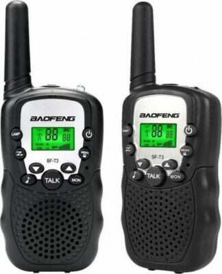Baofeng BF-T3 Walkie Talkie με Μονόχρωμη Οθόνη Σετ 2τμχ
