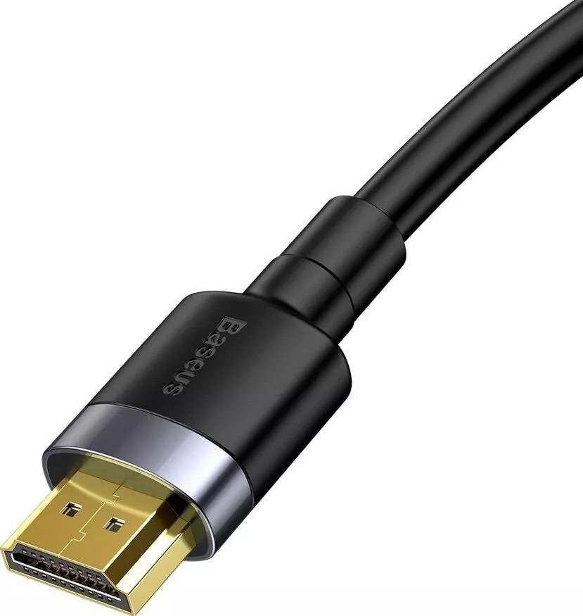 Baseus Cafule 4KHDMI Male to 4KHDMI Male Adapter Cable 5m Black