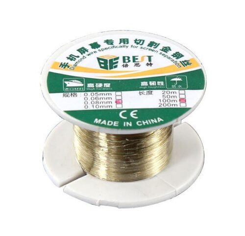 Best Wire για διαχωρισμό LCD οθονών 0.08mm, 100m