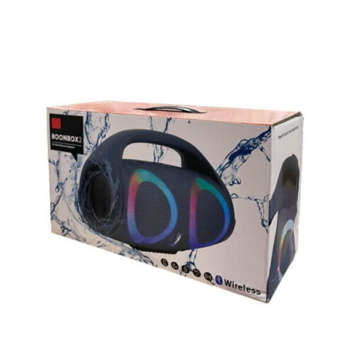 Boonbox 2 Ηχείο Bluetooth 16W με ραδιόφωνο, μαύρο