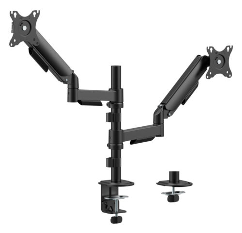 Brateck Βάση Γραφείου Για 2x Οθόνες LDT97-C024PE 17-32" Έως 9kg