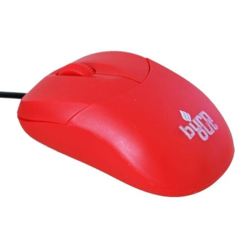 Burn Out Ενσύρματο Mouse-Mini Red