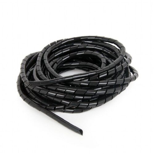 Cableexpert Σπiral Καλώδιο 12mm Spiral Cable Wrap 10m Μαύρο