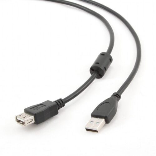 Cablexpert Premium quality USB 2.0 AM/AF Extension Cable 4.5m Black