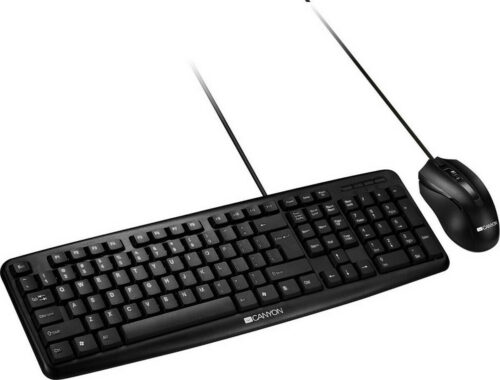 Canyon Classic Wired Combo Set - Πληκτρολόγιο & Ποντίκι *(Με Ελληνικούς χαρακτήρες)