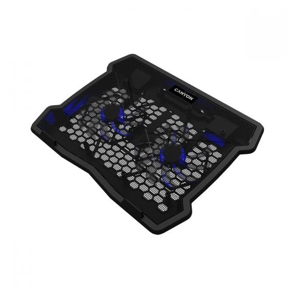 Canyon Laptop Cooling Stand 10"-15,6" Black