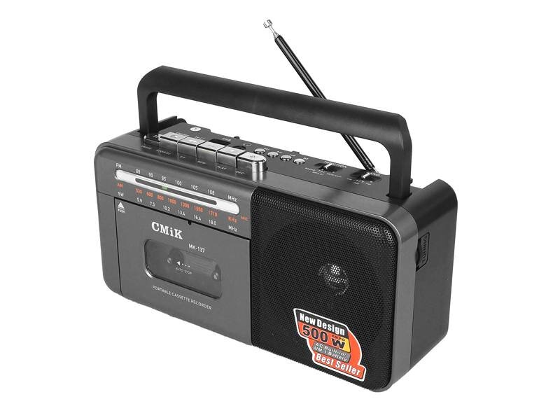 CMik Κασετόφωνο Εγγραφής με Ραδιόφωνο και MP3 Music Player / MK-137