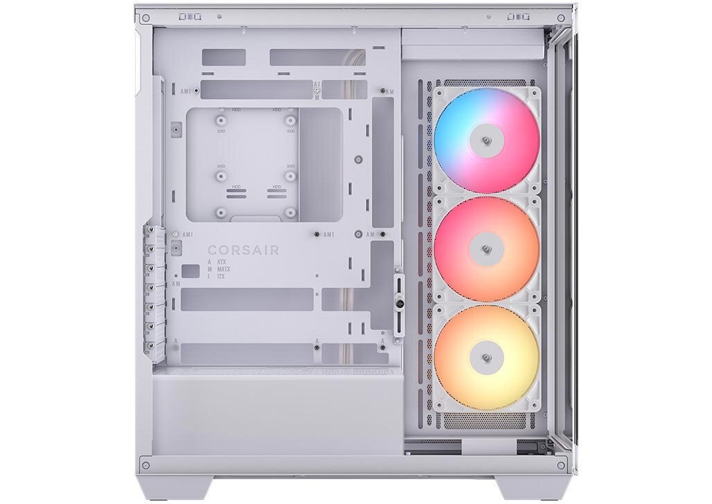 Corsair 3500X RS-R ARGB Windowed Mid-Tower Case Tempered Glass - White