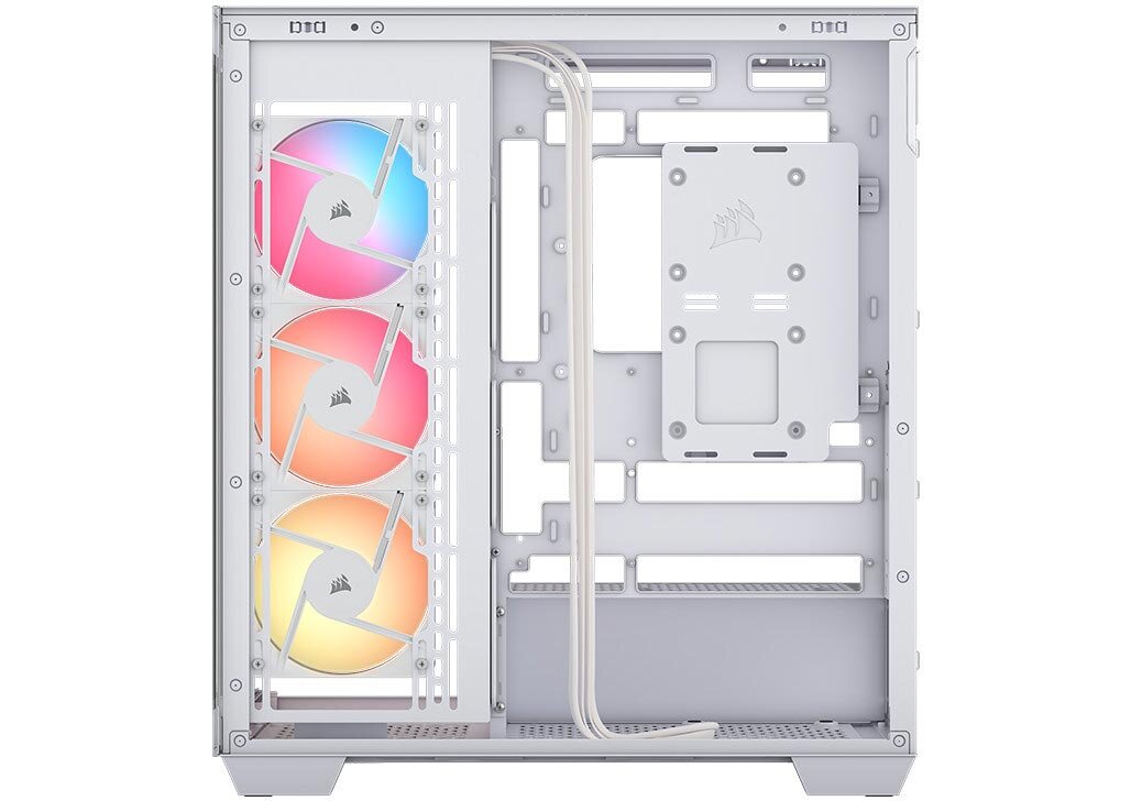 Corsair 3500X RS-R ARGB Windowed Mid-Tower Case Tempered Glass - White