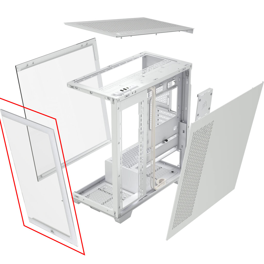 Corsair 3500X Windowed Mid-Tower Case Tempered Glass