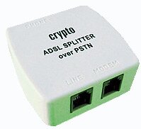 Crypto Adsl Splitter Over Pstn