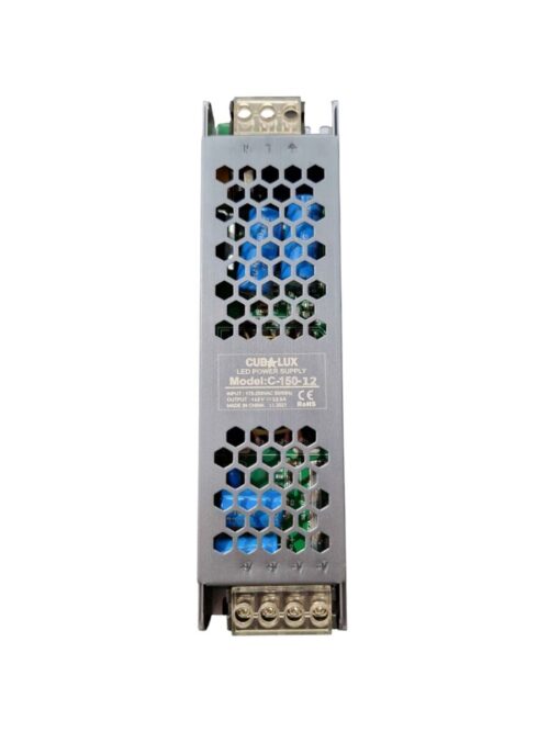 Cubalux Μετασχηματιστής 150W 12V IP20 C-150-12